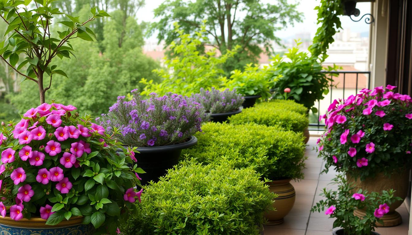 Krzewy na balkon